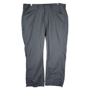 ExOfficio‎ Pants Mens 34 Gray Insect Shield Hiking Outdoor Lightweight Utility